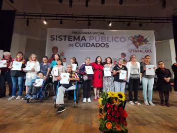 Arranca en Iztapalapa el Primer Sistema Público de Cuidados en Beneficio de Mujeres Cuidadoras de Personas
