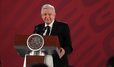 Presidente López Obrador anuncia acuerdo entre CFE y empresa de gasoductos Fermaca