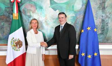 México y la Unión Europea reafirman su compromiso de continuar fortaleciendo la asociación estratégica