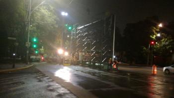 Retira INVEA Espectacular en Cuauhtémoc