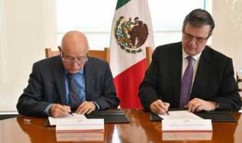 La SRE y la ASF acuerdan fiscalización de ayuda a Mesoamérica y el Caribe (Fondo México)