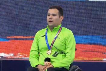 Broche dorado para Diego López en Mundial de Para Natación Londres 2019