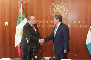 Refrenda el Senado colaboración con Guatemala