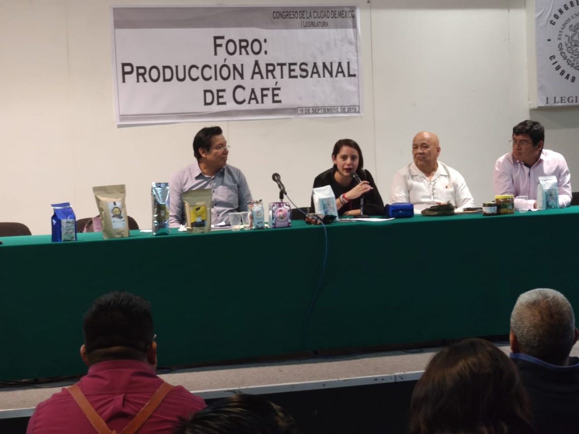 Realizan en el Congreso de la Ciudad de México Foro “Producción artesanal de café”