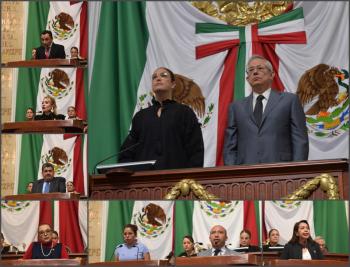 Honran en Sesión Solemne a víctimas y voluntarios que ayudaron en los sismos del 19 de septiembre de 1985 y 2017