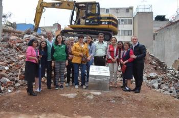 Encabeza alcalde Santiago Taboada inicio de reconstrucción de edificios demolidos en Narvarte