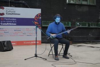 Vecinos de la colonia Doctores disfrutan del Circuito Cultural Cuauhtémoc