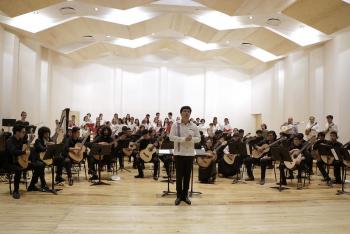 Jóvenes guitarristas muestran su talento en el Centro Cultural Ollin Yoliztli