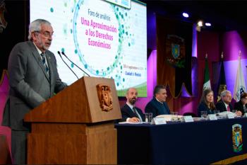 Difícil aspirar al cumplimiento de los derechos humanos si persiste la inequidad económica: Graue