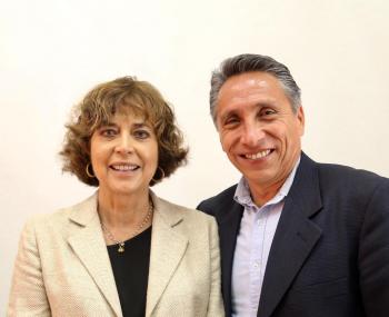 El alcalde Manuel Negrete Arias sostuvo una reunión de trabajo con la secretaria de Educación de la CDMX Rosaura Ruiz Gutiérrez