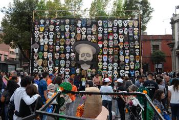 Megaofrenda de la UNAM 2019 dedicada a Zapata