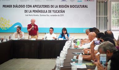 Primer diálogo con asociaciones de apicultores y meliponicultores de la gran región biocultural de la Península de Yucatán