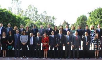Secretaria Irma Eréndira Sandoval participa en Reunión Nacional de Contralores del país, en Querétaro