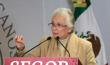 Encabeza secretaria Olga Sánchez Cordero presentación de plataforma digital para el reporte de personas desaparecidas o no localizadas