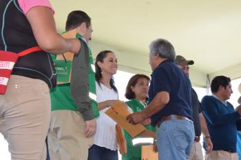Entrega gobierno capitalino más de 11 mdp para suelo de conservación en San Lorenzo Tlacoyucan, Milpa Alta