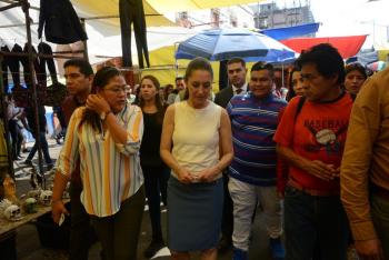 Recorre Jefa de Gobierno Centro DIF en Tepito y Obra del PILARES "Parque La Equidad"
