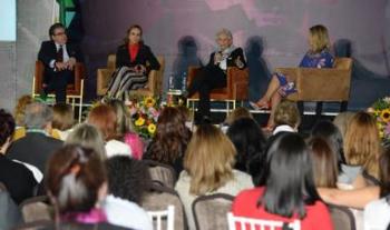 Refrenda secretaria Olga Sánchez Cordero compromiso con las mujeres empresarias para lograr la igualdad de oportunidades y la no violencia