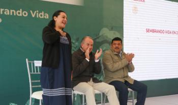 Presentan Sembrando Vida en San Luis Potosí