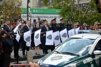 Refuerzan gobierno capitalino y alcaldía Cuajimalpa Seguridad en la demarcación con 144 nuevas patrullas