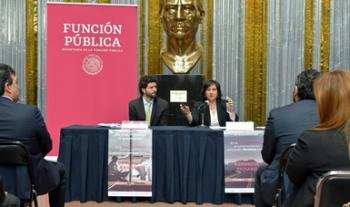 Anuncia la secretaria Irma Eréndira Sandoval acciones de acompañamiento de la Función Pública al Programa Paisano