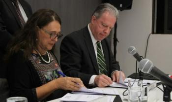 Firma convenio de colaboración INAFED e INECC en materia de cambio climático