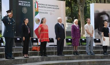 Refrenda Olga Sánchez Cordero que nunca más el Estado mexicano servirá para reprimir al pueblo, ni será cómplice de violaciones a los DDHH