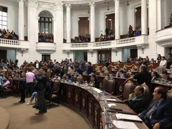 Diputados presentaron exhortos a la Secretaría de Administración y Finanzas y al Congreso local en el marco de la discusión del paquete financiero 2020