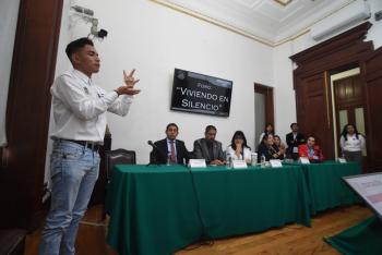 Realizan en el Congreso de la Ciudad de México el foro Viviendo en Silencio