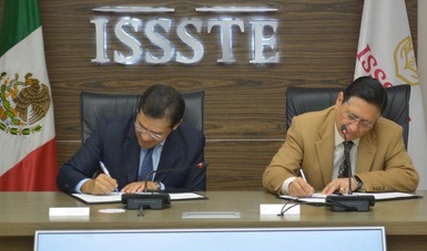 Firman convenio el ISSSTE y SEGALMEX para ofrecer productos mexicanos en 71 tiendas de SUPERISSSTE