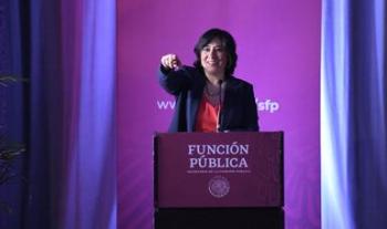 Inaugura secretaria Irma Eréndira Sandoval inédito Encuentro Nacional de Órganos Internos de Control del Gobierno Federal
