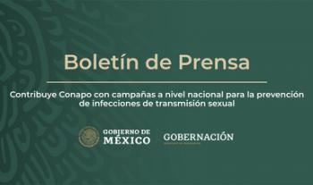 Contribuye Conapo con campañas a nivel nacional para la prevención de infecciones de transmisión sexual