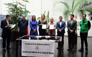 El Congreso capitalino recibió dos iniciativas de ley del Gobierno CDMX: Ley de Ciudadanía Digital y Ley del Registro Público de Agresores Sexuales