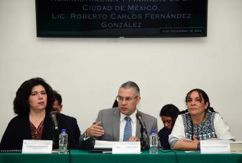 Tesorero de la CDMX explicó a diputados ajustes tributarios y el no incremento en impuestos y servicios para 2020