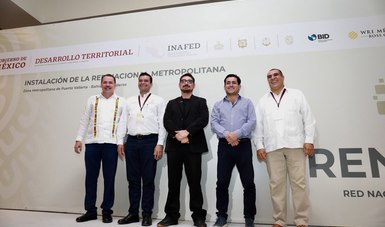 Instala Secretaría de Desarrollo Territorial Red Nacional Metropolitana