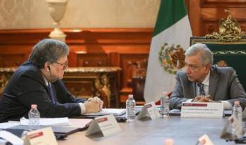 Buena reunión con fiscal general de Estados Unidos, afirma presidente López Obrador