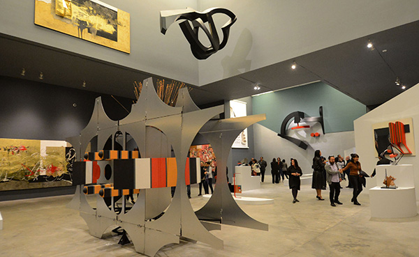 Abre la UNAM exposición “Manuel Felguérez, Trayectorias”, en el MUAC