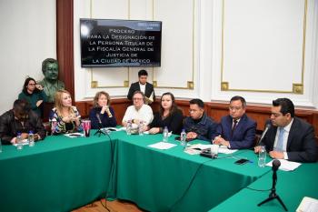Aprueban en Comisión la designación de Ernestina Godoy como Fiscal General de Justicia de la CDMX