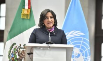Anuncia Irma Sandoval adhesión de México a los principios de divulgación de transparencia de los beneficiarios finales