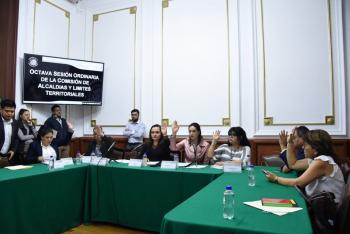 Comisión de Alcaldías y Límites Territoriales aprueba la Ley del Territorio de la Ciudad de México
