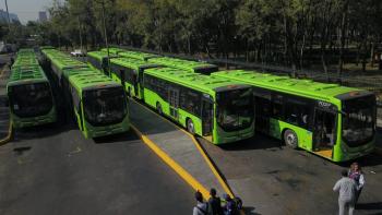 Entran en operación 40 nuevas unidades de RTP con tecnología Euro VI que circularán de Metro Balderas a Santa Fe