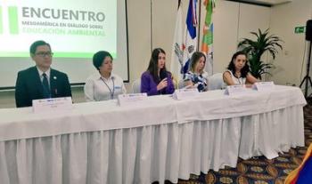Participación de Semarnat en el II Encuentro Mesoamericano de Educación Ambiental