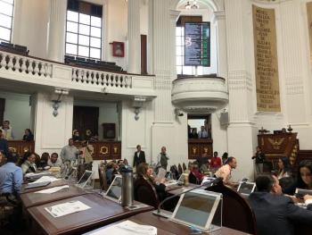 Diputados presentan exhortos a titulares de las alcaldías de Miguel Hidalgo, Benito Juárez y Xochimilco, así como a la Secretaría de Medio Ambiente