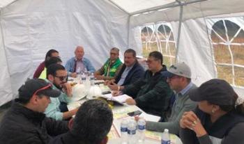 Mantiene Gobernación mesa permanente de diálogo interinstitucional con comuneros por obra de Tren Interurbano