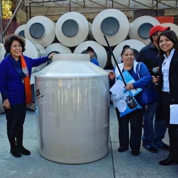 Tlalpan entrega de tinacos del Presupuesto Participativo