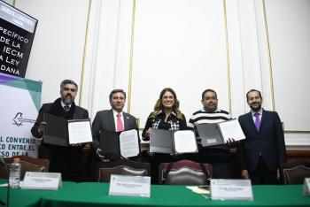 Suman esfuerzos IECM y Congreso capitalino para difundir nueva Ley de Participación Ciudadana local