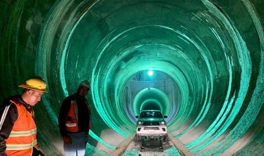 Túnel Emisor Oriente, majestuosa obra que representa continuidad y cambio, afirma presidente López Obrador