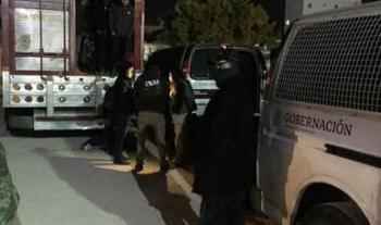 Personas sorprendidas en flagrancia al momento de trasladar a extranjeros en condición de estancia irregular