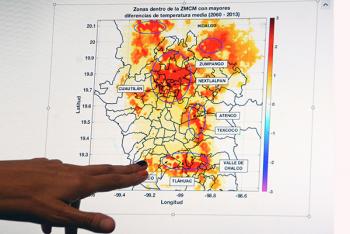 Por crecimiento urbano, para 2060 podría aumentar hasta tres grados la temperatura en la ZMVM