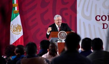 Estamos absolutamente seguros de que nos va a ir bien este año, afirma presidente López Obrador