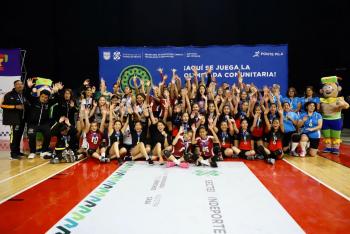 Participan 34 equipos en la final del voleibol de la Olimpiada Comunitaria de la Ciudad de México